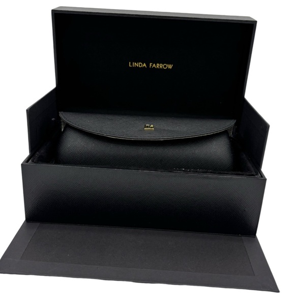 New Linda Farrow Eyeglass/Sunglass Gift Box Set with Case - Picture 1 of 11